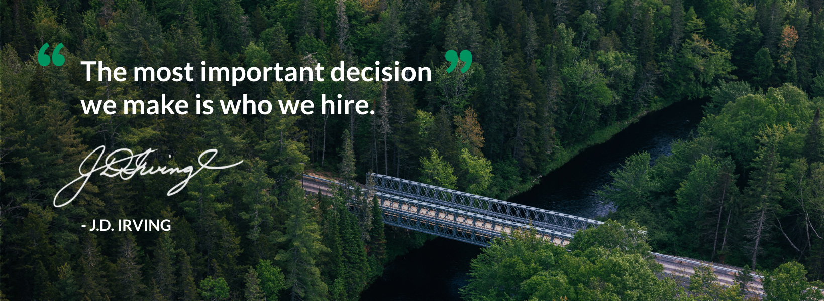 The most important decision we make is who we hire